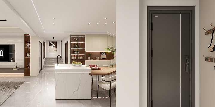 熊工1517O915574-银龙苑K#2-401-装修设计方案