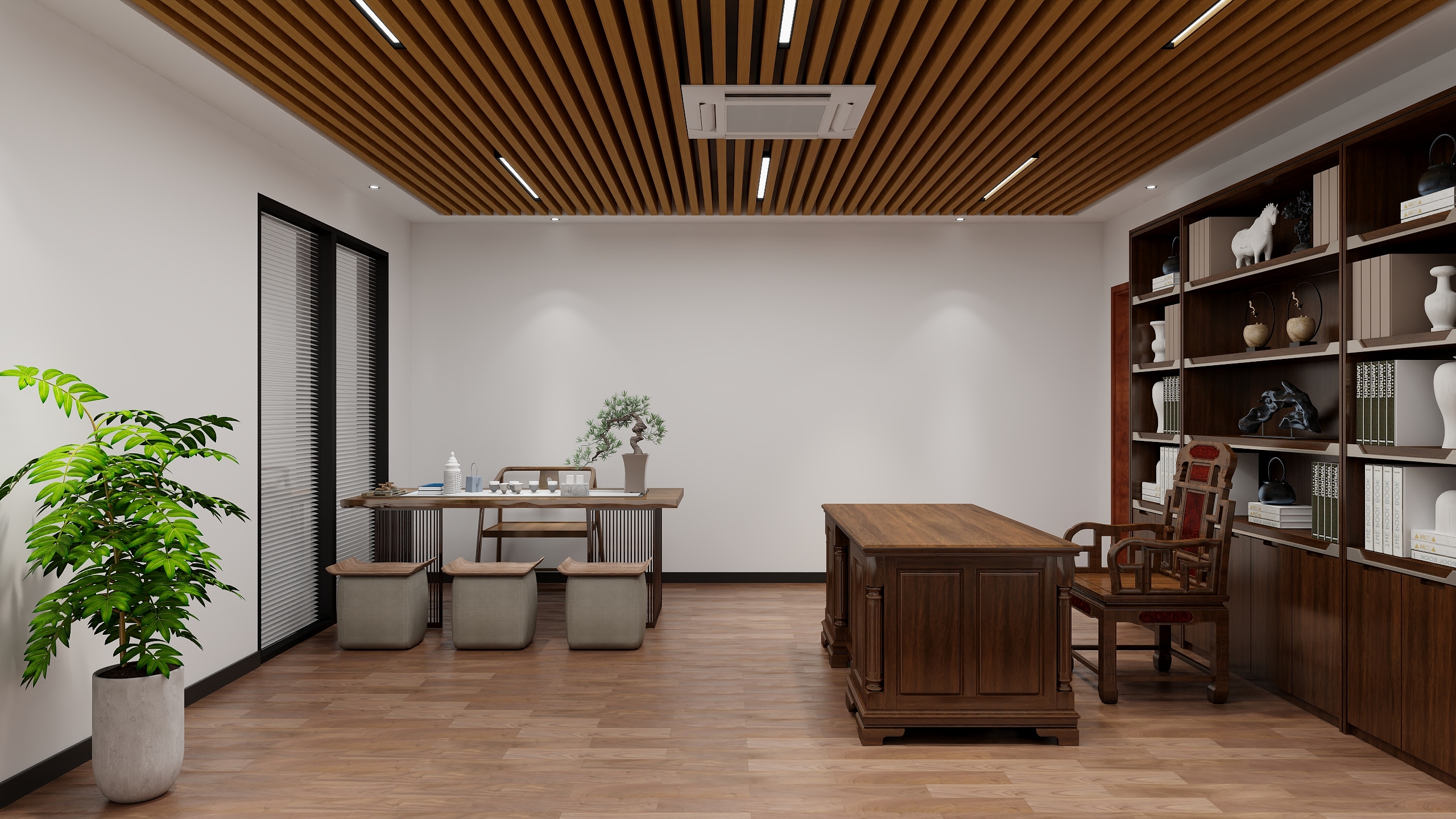 DavidDesign-东城物质市场兆辉二楼-装修设计方案