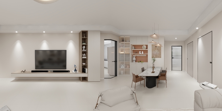 青木EYku-白水 效果图-装修设计方案