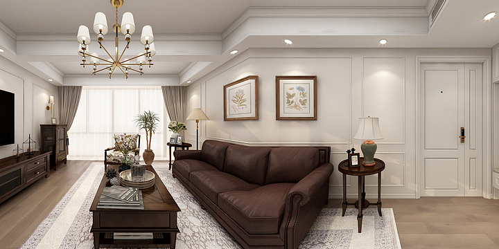 沐沐丶-4-401双面柜参考-装修设计方案