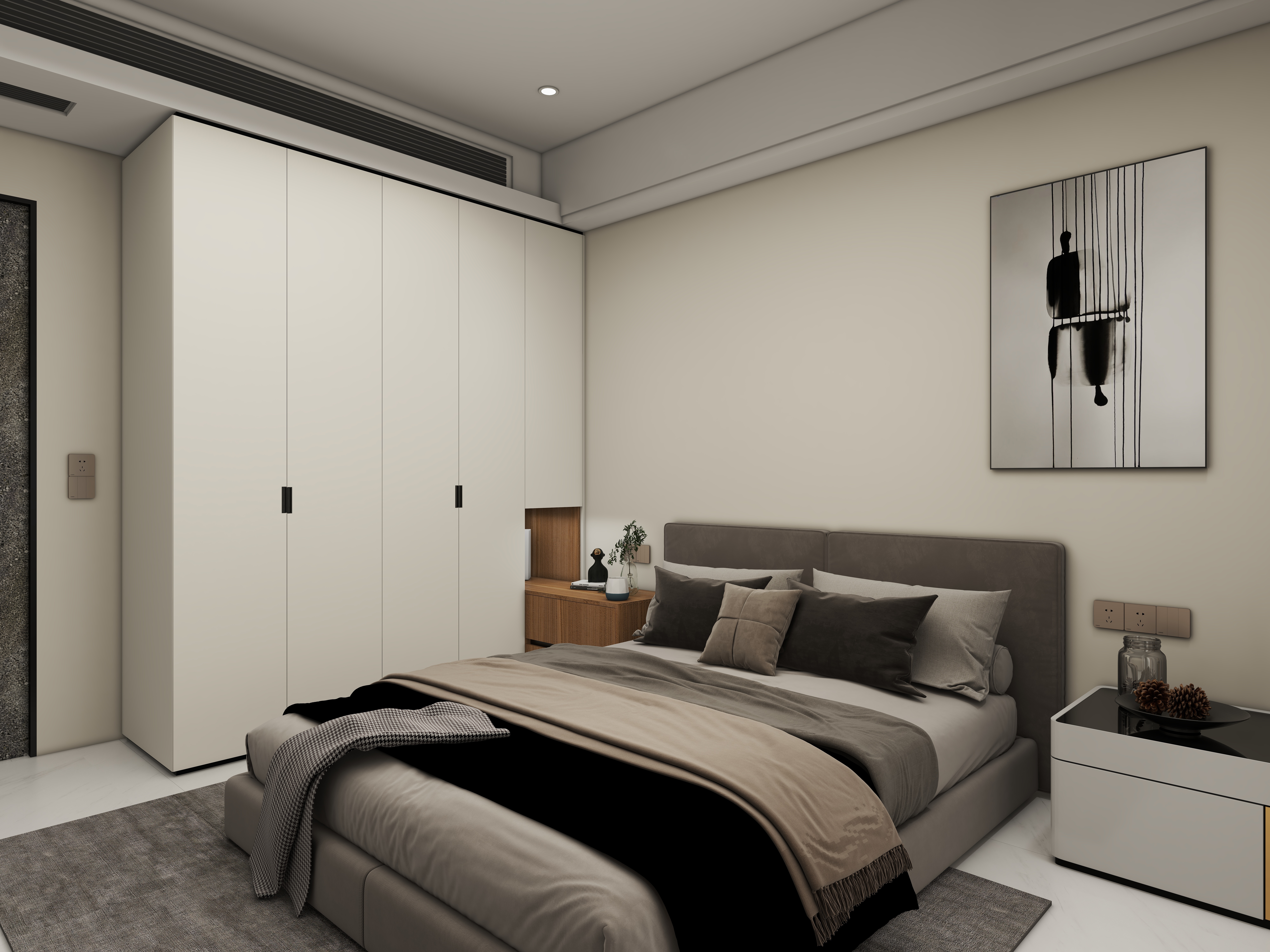 羽种人-国华新都213㎡3室-装修设计方案