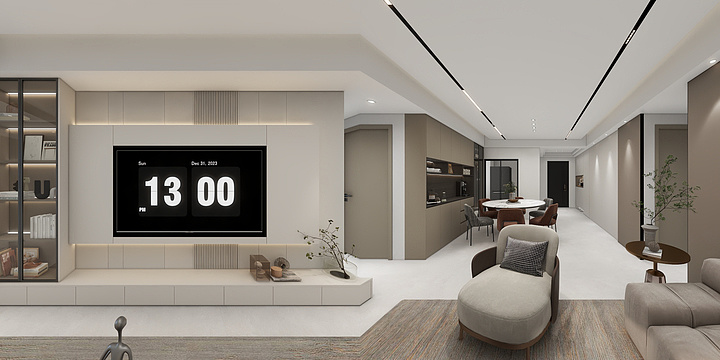 尚特派全屋定制-理想新城5栋2303-装修设计方案