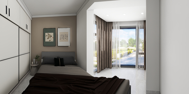 摩卡MoKa-73㎡2室-装修设计方案