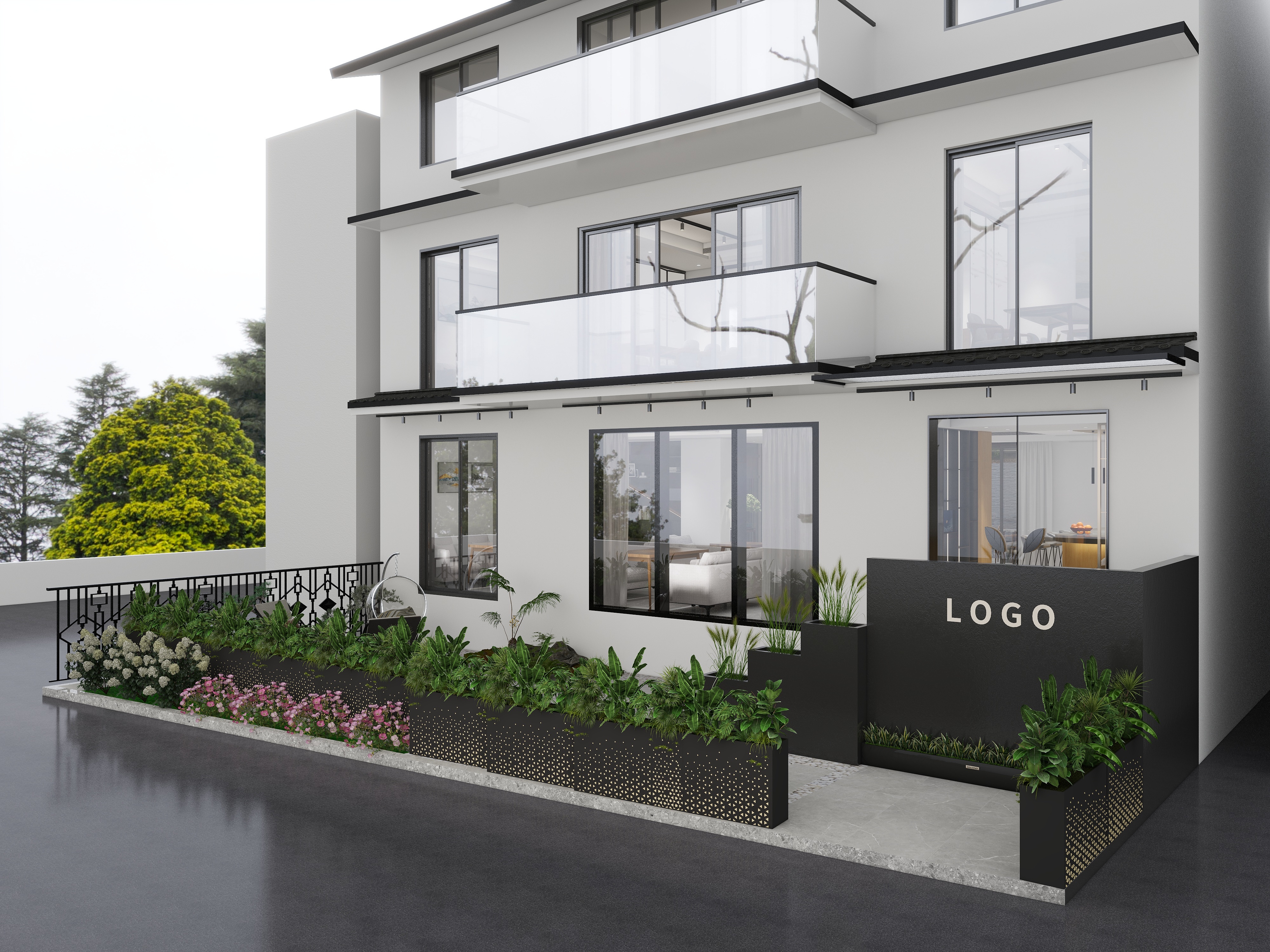 杭州东觉装饰设计-梅家坞-8.7-装修设计方案