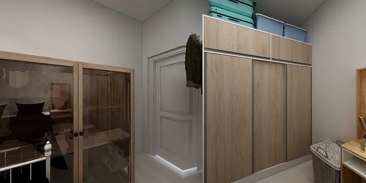 nuttakit30.cn的装修设计方案:ห้องนอน