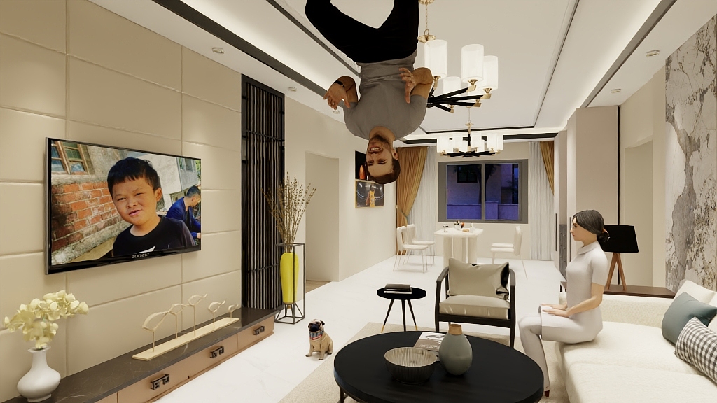 杨祖兴-现代-装修设计方案