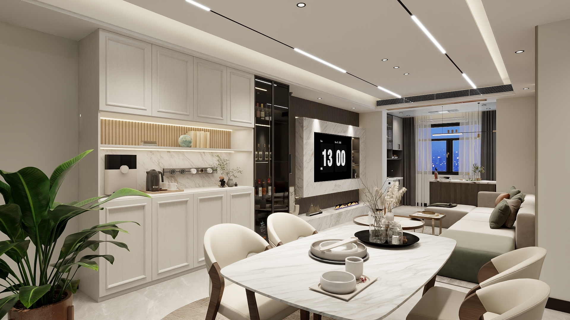 扬中市尚源装饰-115㎡3室-装修设计方案