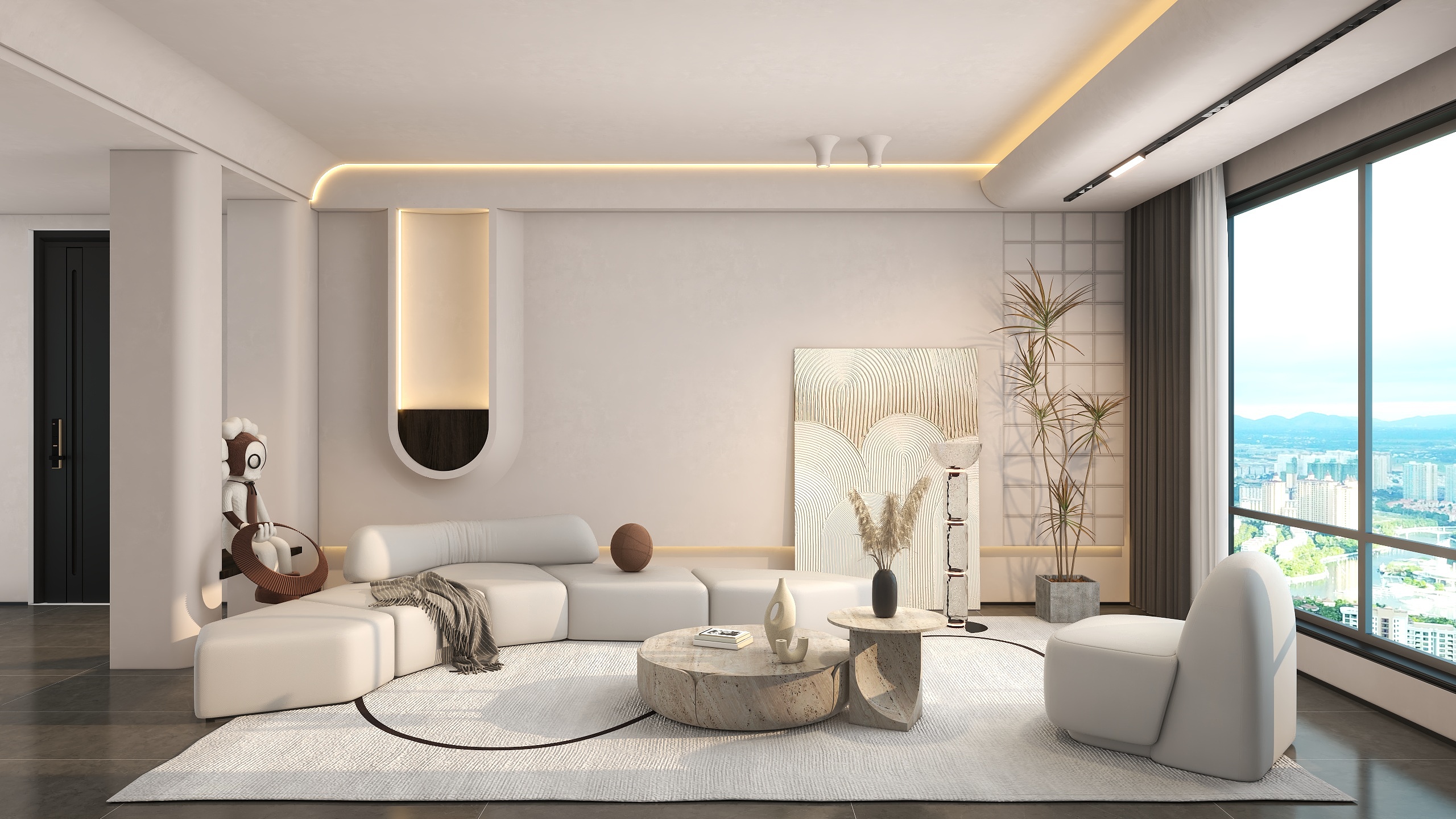 Jarycheng-芯芯芯-侘寂风-装修设计方案