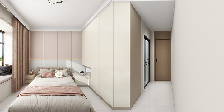 青禾室内-闽宁华府二期1-4-302乔艺装饰-装修设计方案