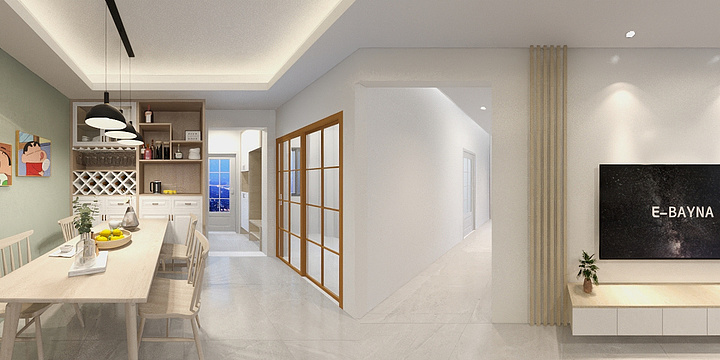 汉憨憨fDrb-海德公园81㎡3室-装修设计方案