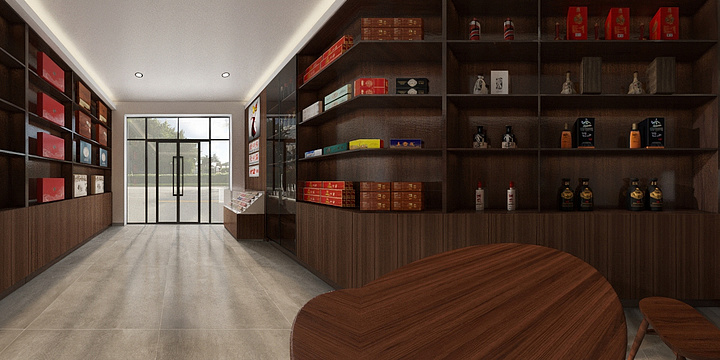 禾悦设计Niii-烟酒-装修设计方案