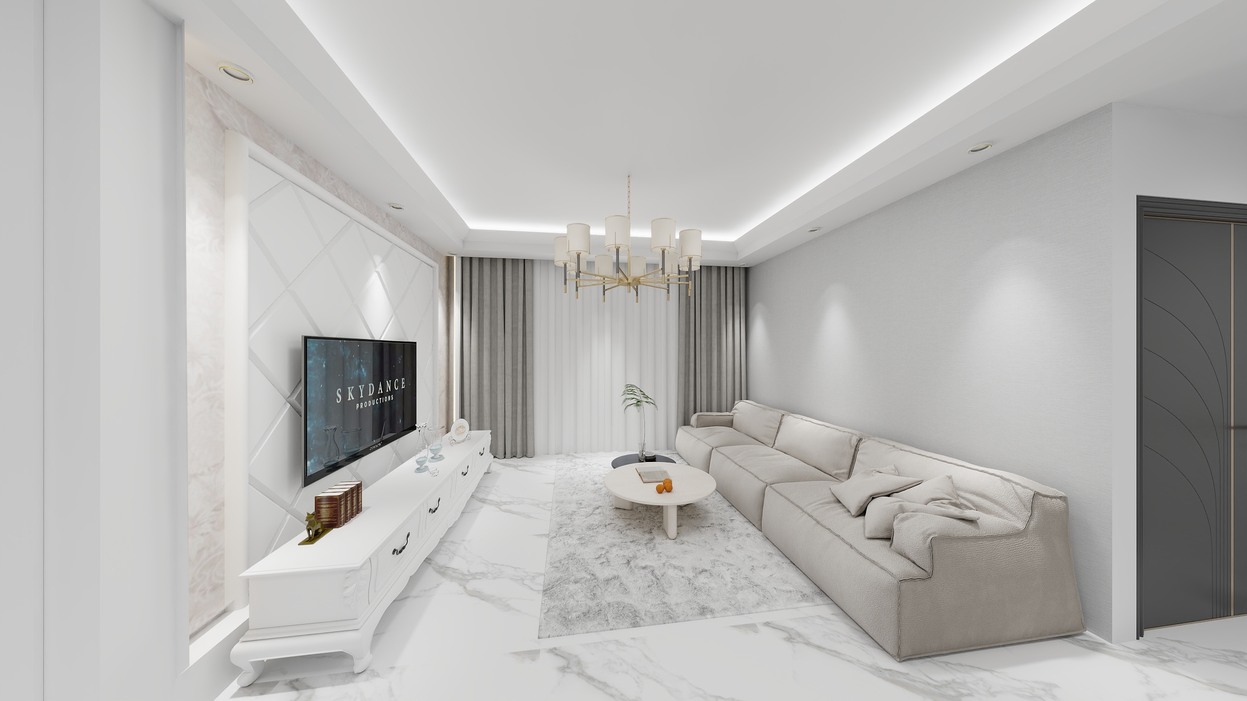 1301*sUrr-恒大绿洲-东区111㎡3室-装修设计方案