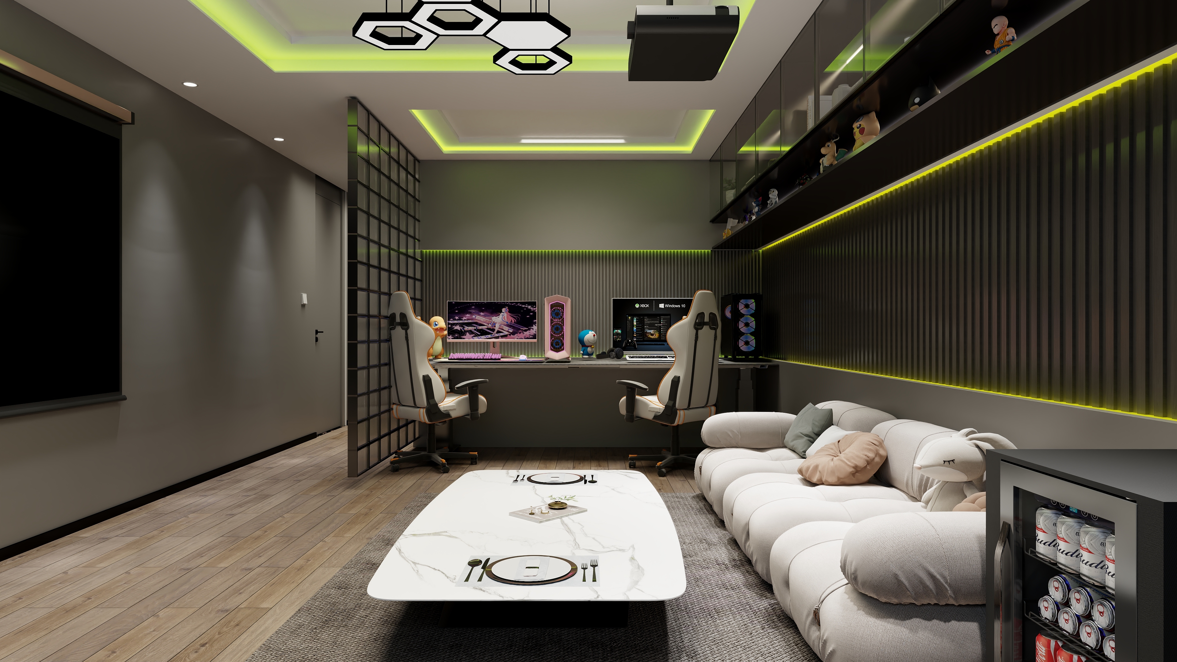 wbgTheShy157-电竞房-装修设计方案