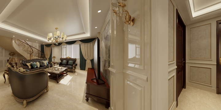 青争女青-美式风-装修设计方案