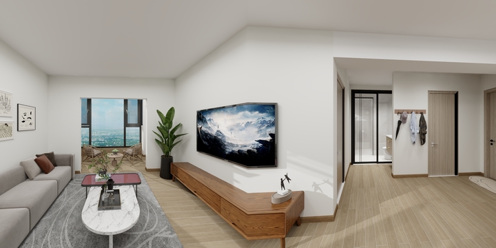 海南兴方建筑装饰工程有限公司-塞维阳光-装修设计方案