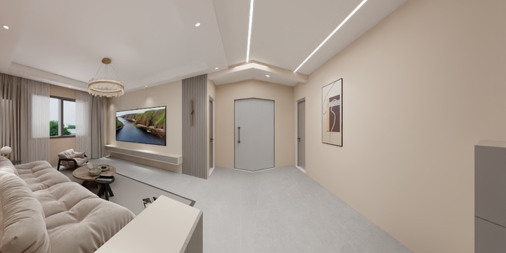 爱家装饰金牌服务-盐湖三小区9号楼1单元20楼一号-装修设计方案