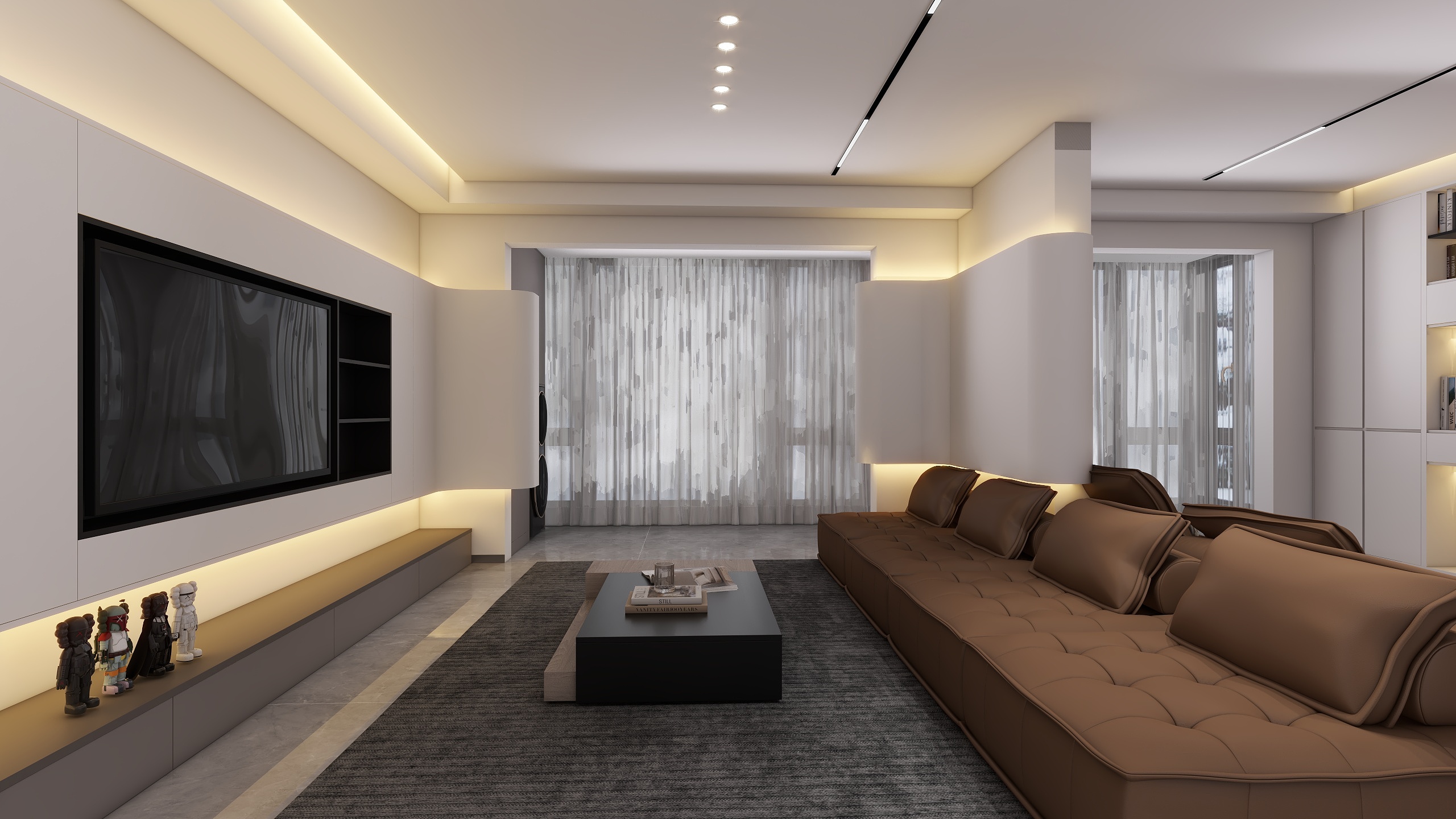 Seven韦琳琳-房联装饰-国贸城市花园装修效果图