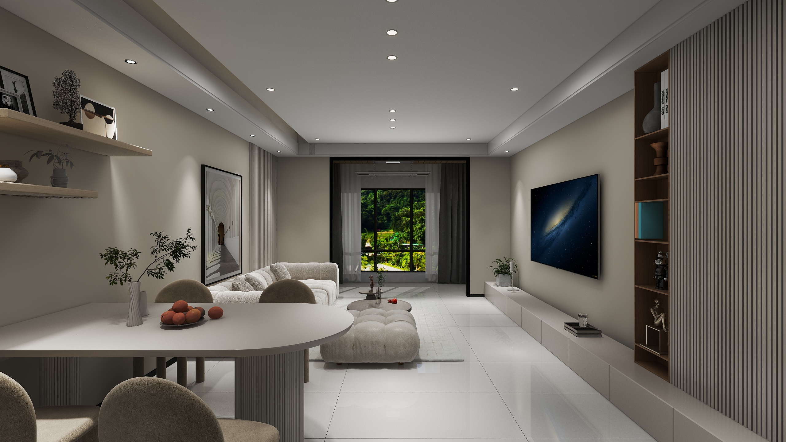 Pop-up-233㎡6室-装修设计方案