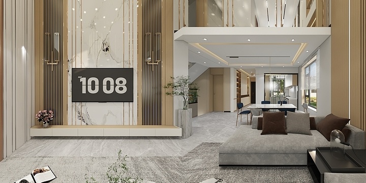 青鸟设计ZJnK-金奇润和别墅-装修设计方案