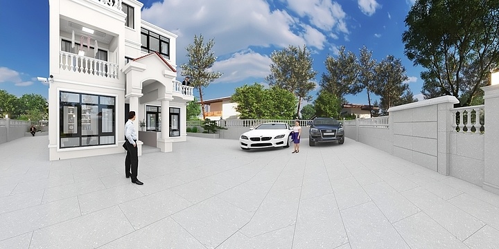 HR整装全案设计-何工-碧桂园别墅整改-装修设计方案