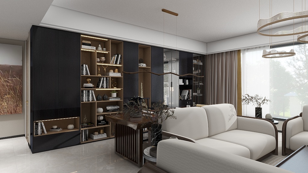 西安w设计工作室-金地高总-副本-装修设计方案