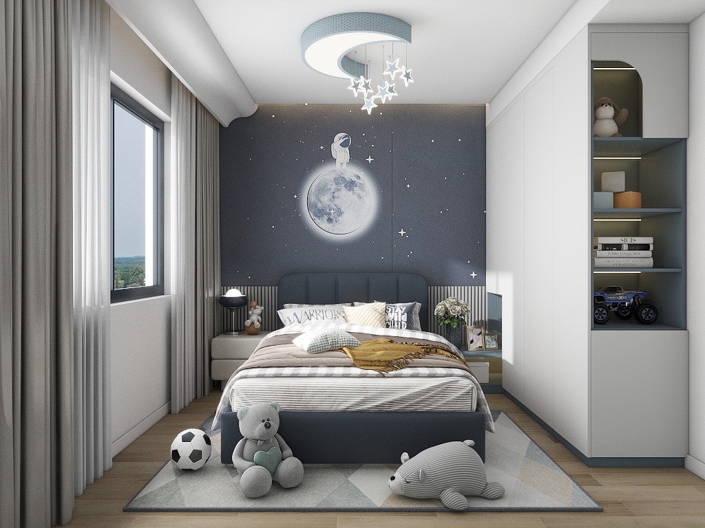 天决-奶油风-装修设计方案