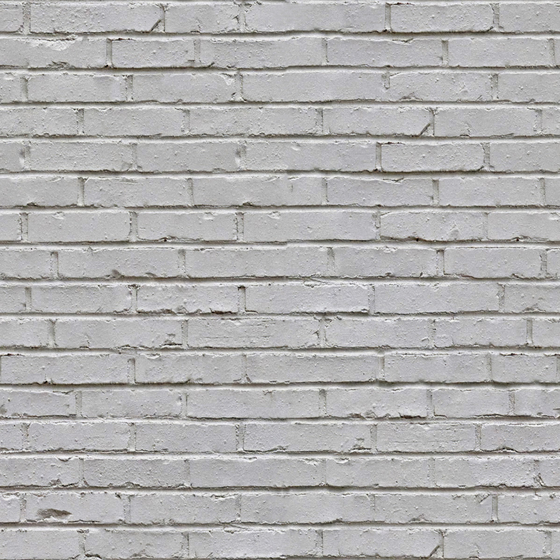 Exterior Brick 3D Model - Gray