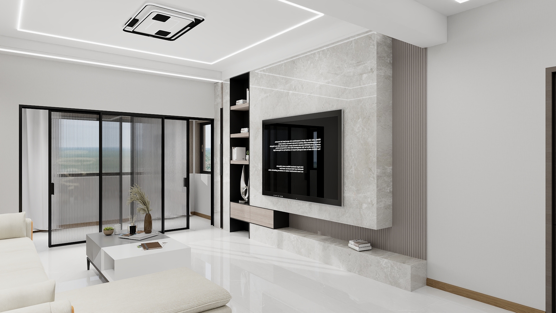 富腾装饰9678-百益城·金悦府轻奢-装修设计方案