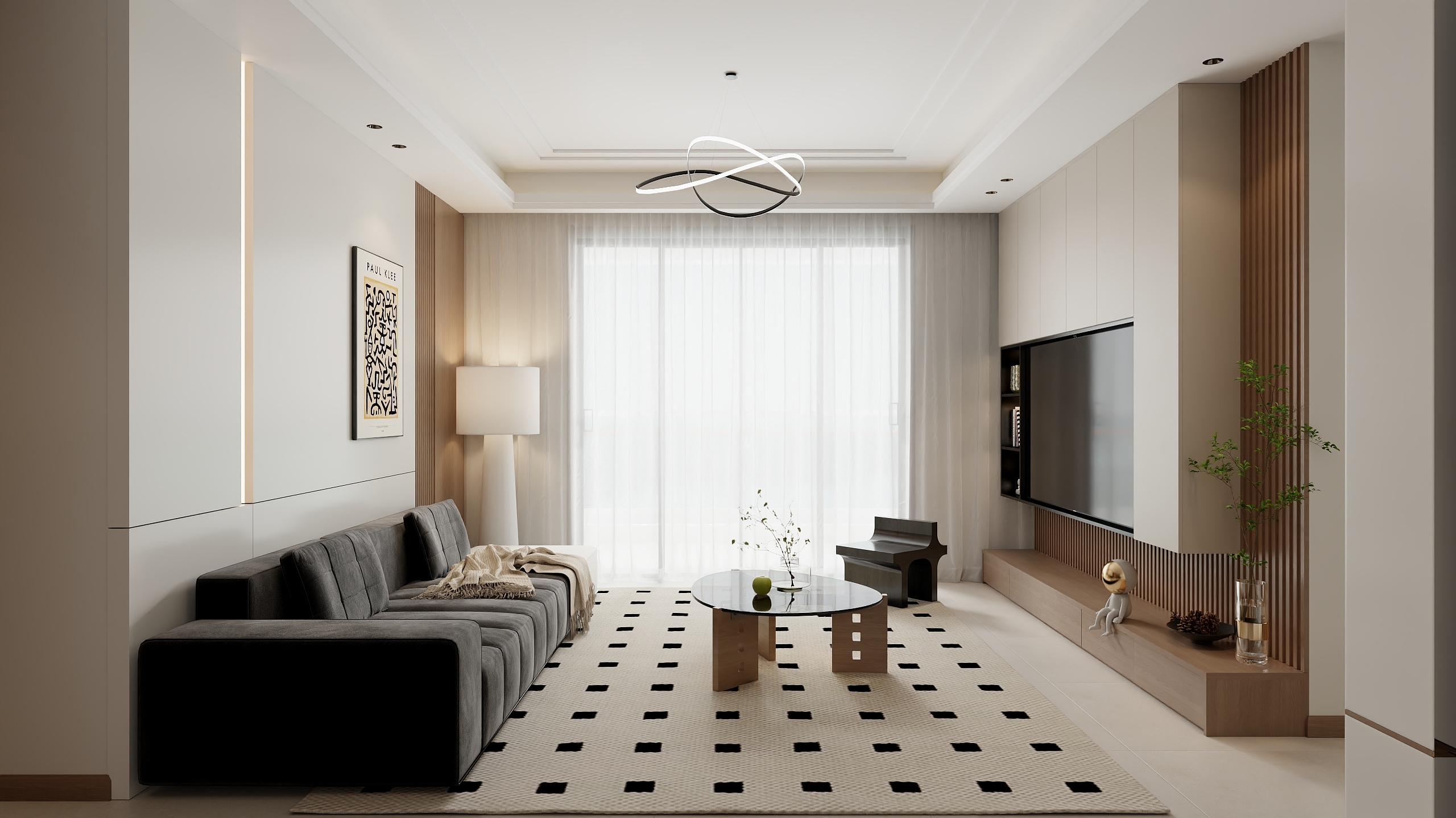 墨间沉设-信诚学府样板间1-装修设计方案