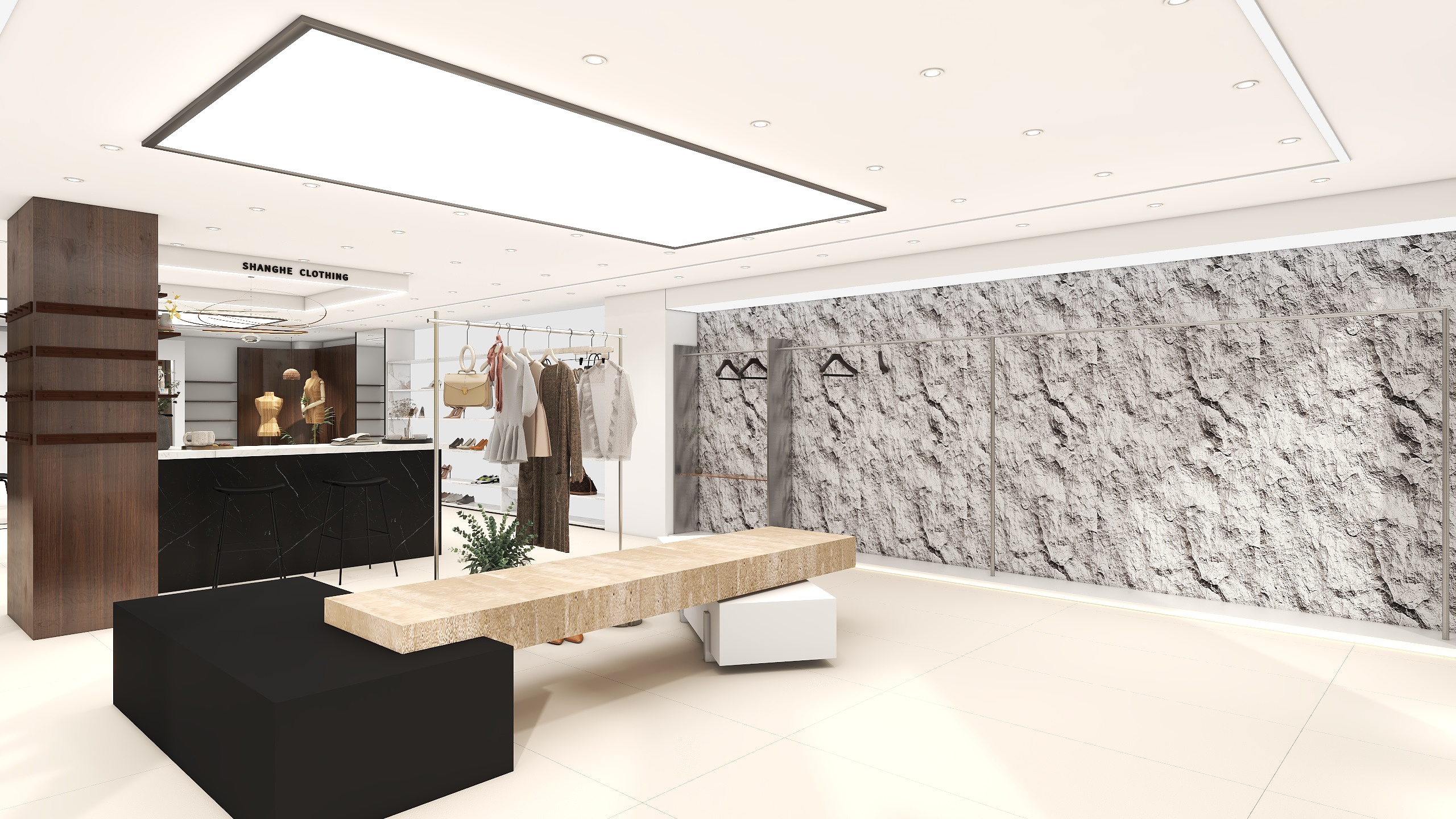 Jovial姜来-烟台 服装店11.14-装修设计方案