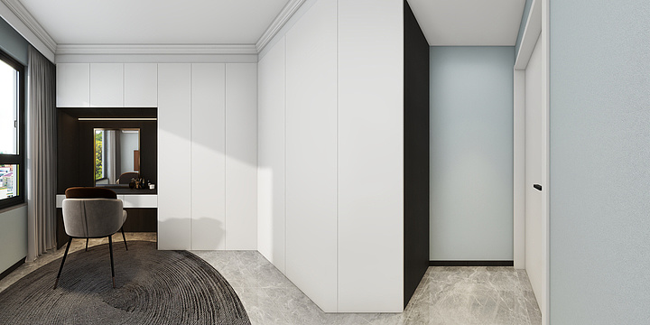 画图的羊-胡杨名饰装修108户型9-1-1101-装修设计方案