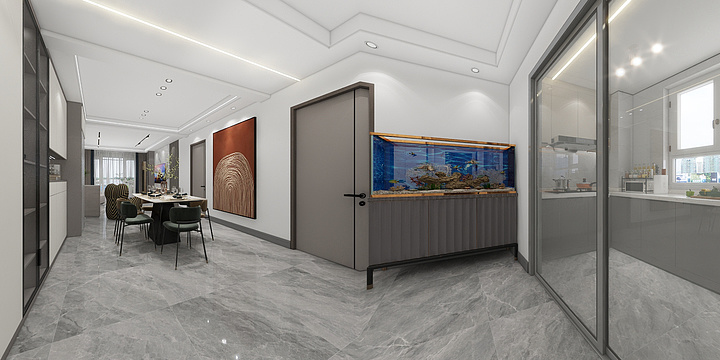 设计师刘倩Queen-天祥小区5-2-604-装修设计方案