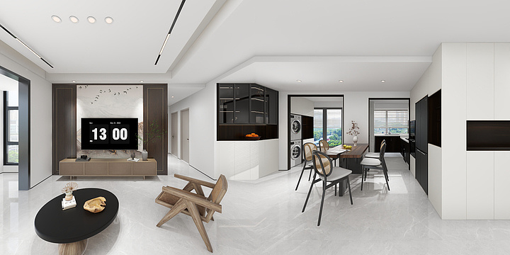 LIUYE刘-B7栋2单元1号房-装修设计方案