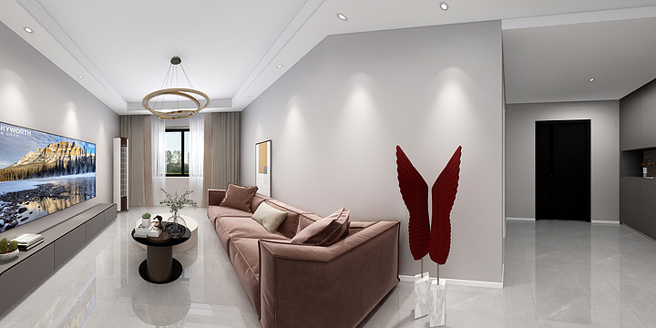 风雨无阻1314-丰宁锦苑 104平米极简-装修设计方案