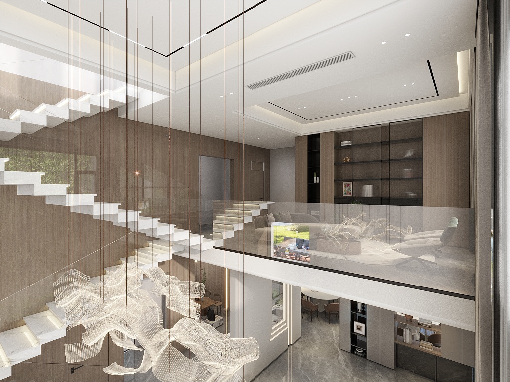 迁默装饰设计工作室-陈总-安居别墅-装修设计方案