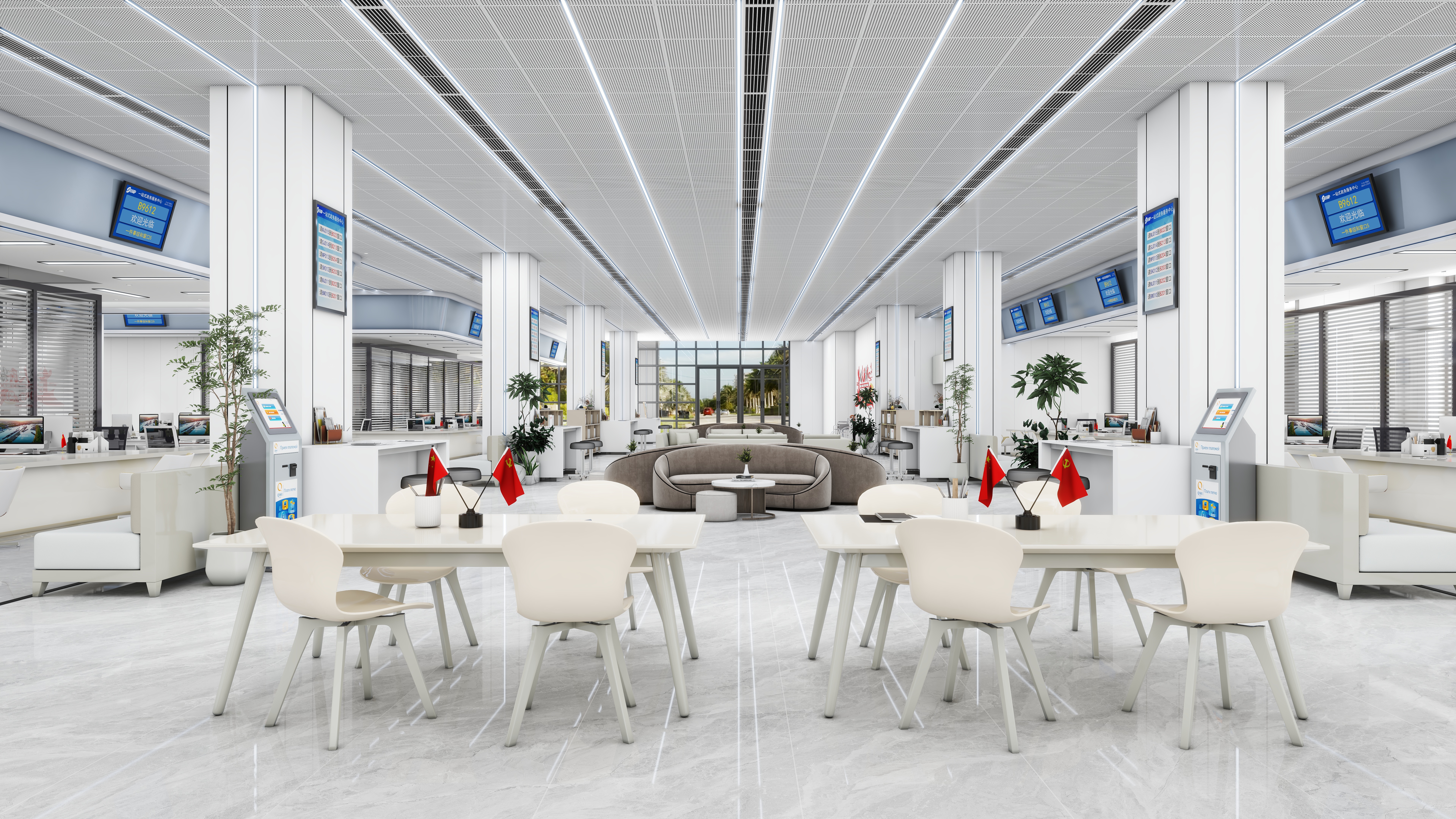 酒万-便民服务中心1386㎡-装修设计方案