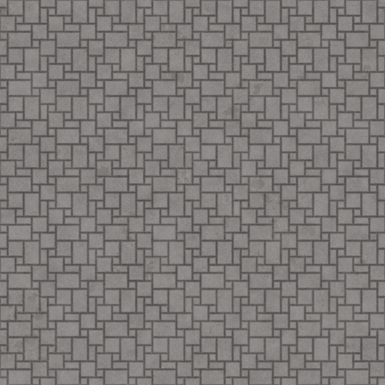 Gray Floor Tile 3D Model - 030