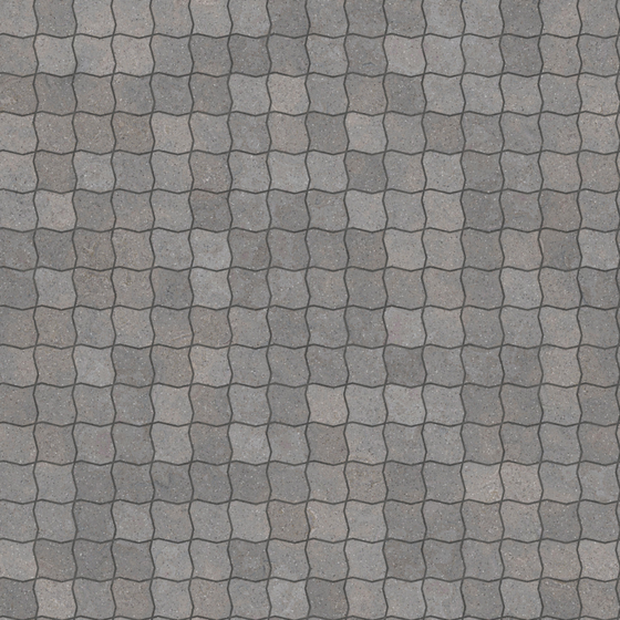 Floor Tile -027 in Gray Soft Decor Material