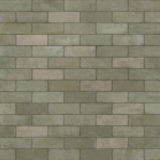 Exterior Brick Material 3D Model in Gray