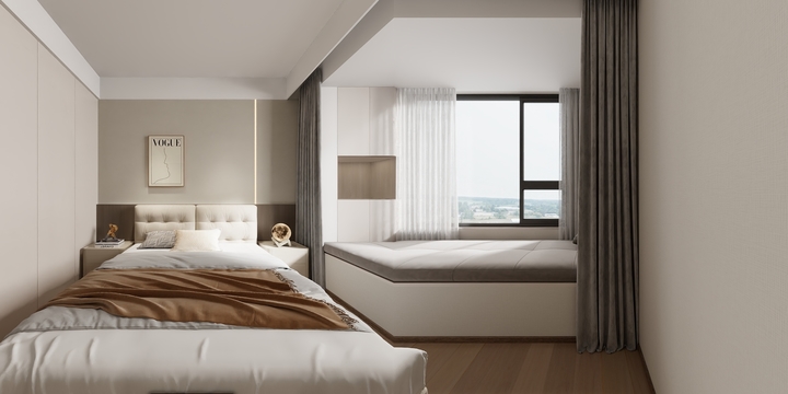 雯菲设计-保利融信云上流光方案一-装修设计方案