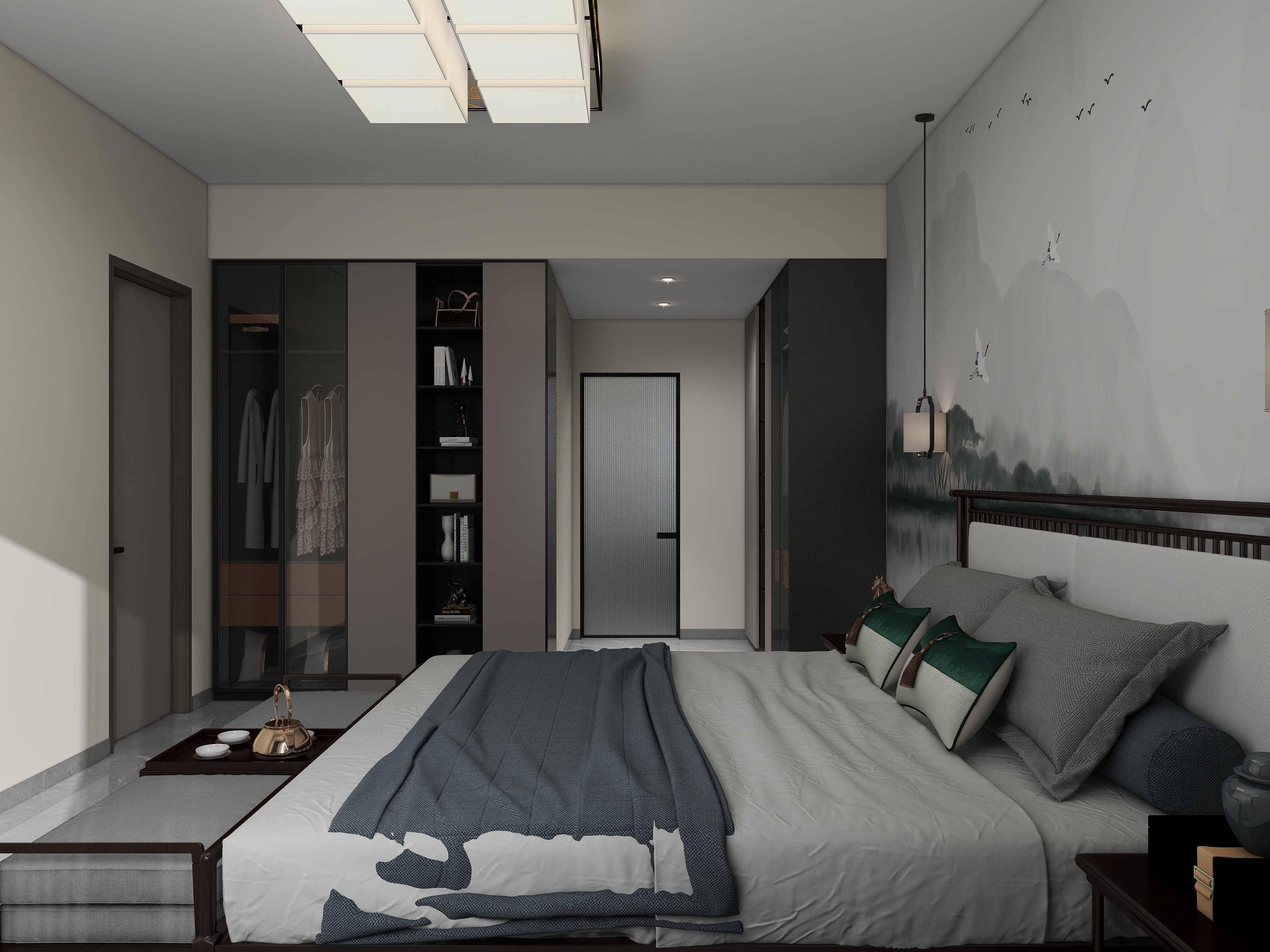 Miss A-碧海湾御水蓝湾B座1401房邱先生雅居-11-装修设计方案