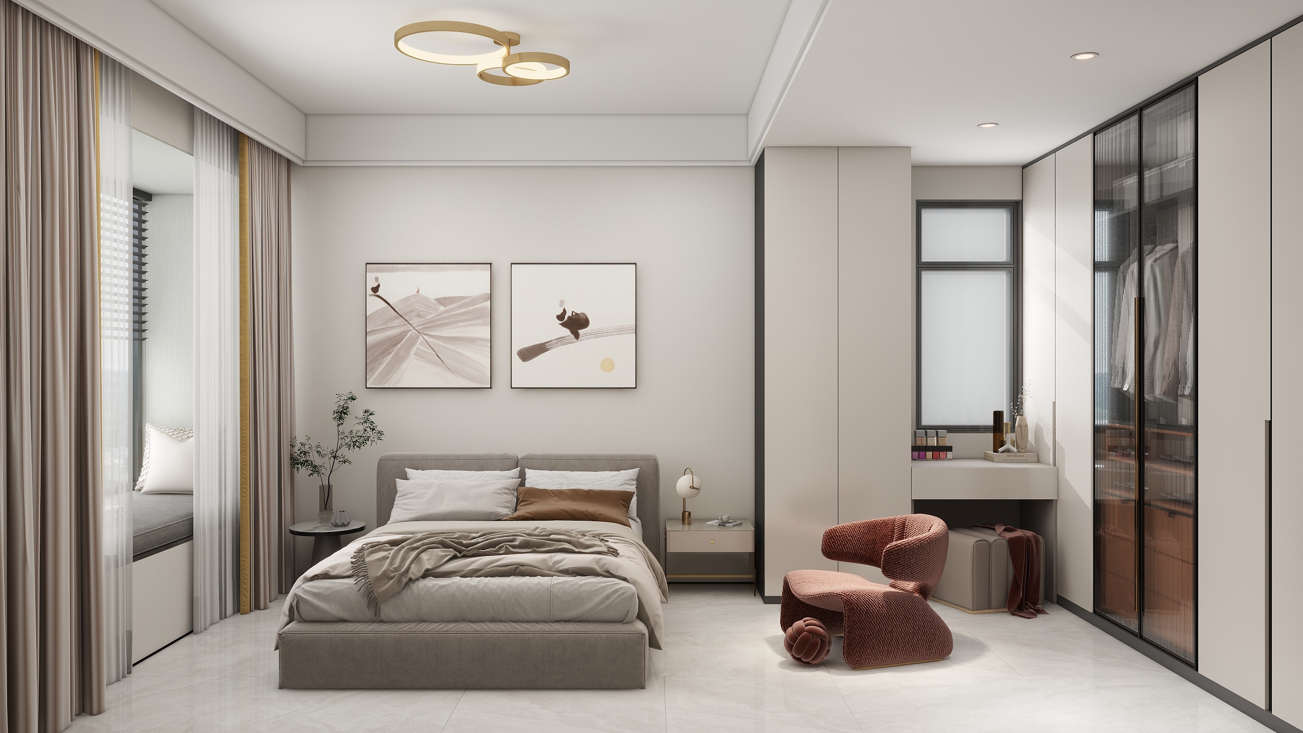 V_VNLxd-99㎡2室-装修设计方案