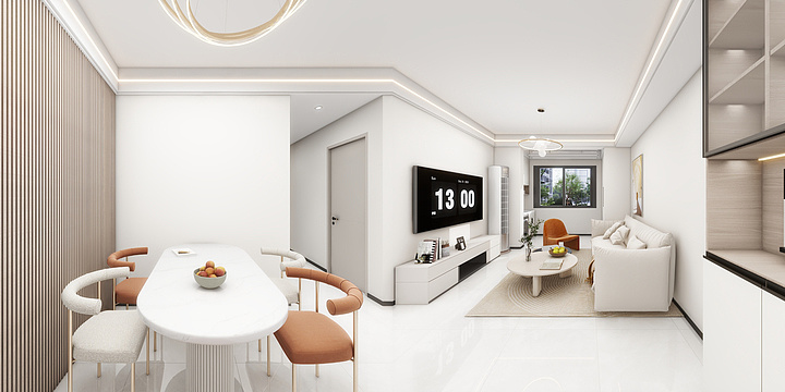 H~...-江滨花园-装修设计方案