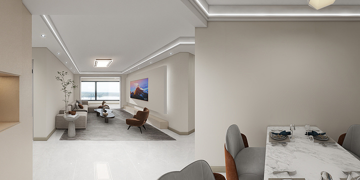 成辉824-龍舟壹号院马府-装修设计方案