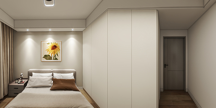 顶层空间.-鹿康雅苑14号1002室 酷家乐-装修设计方案