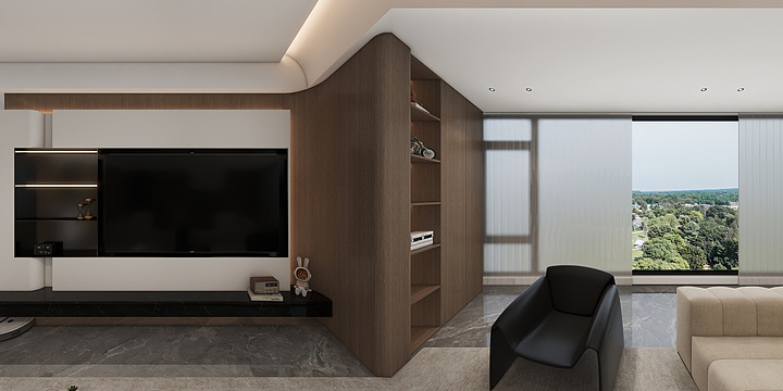 严先生YAN-意式轻奢全屋方案（香案美域）-装修设计方案