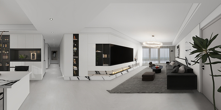 --在路上---中房花语轩154㎡-装修设计方案