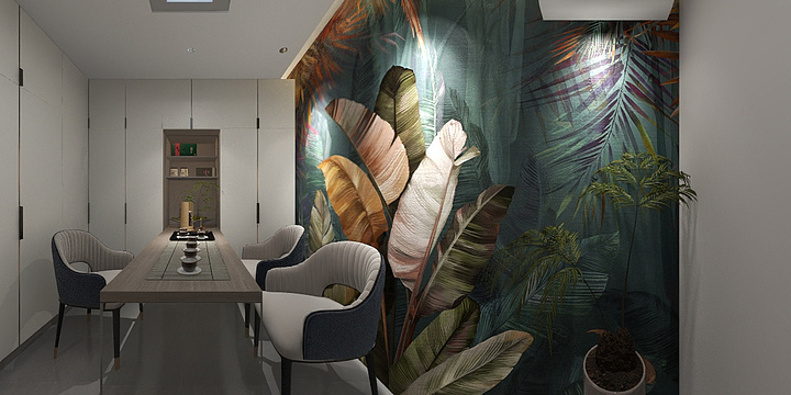 设享设计工作室刘亚龙-地下室-装修设计方案