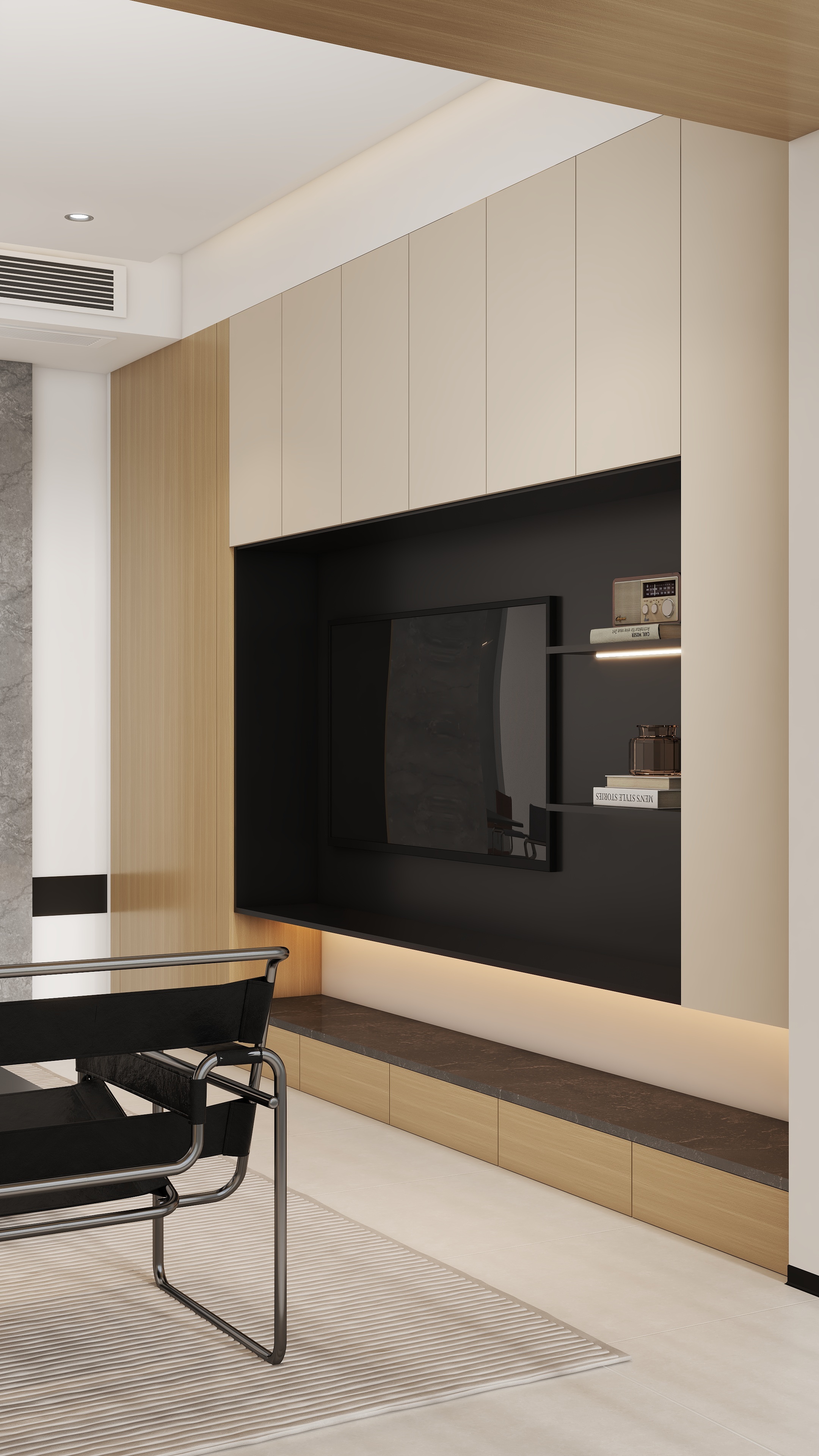 kjl效果图xx-龙潭-邓府(现代简约）-装修设计方案