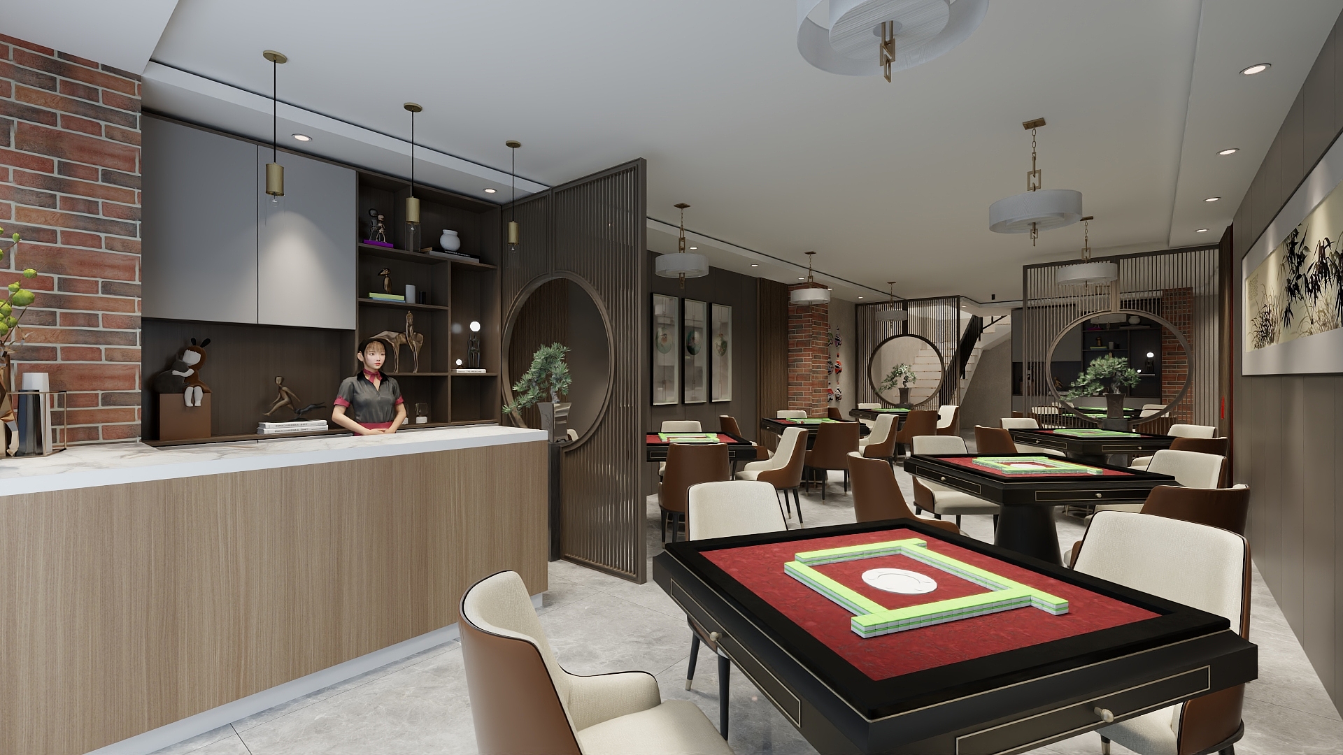 昆明铭泰装饰-御龙半山张师茶室方案ER-装修设计方案